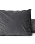 Velvet 2 in 1 kussenslopen Antraciet 60 x 70
