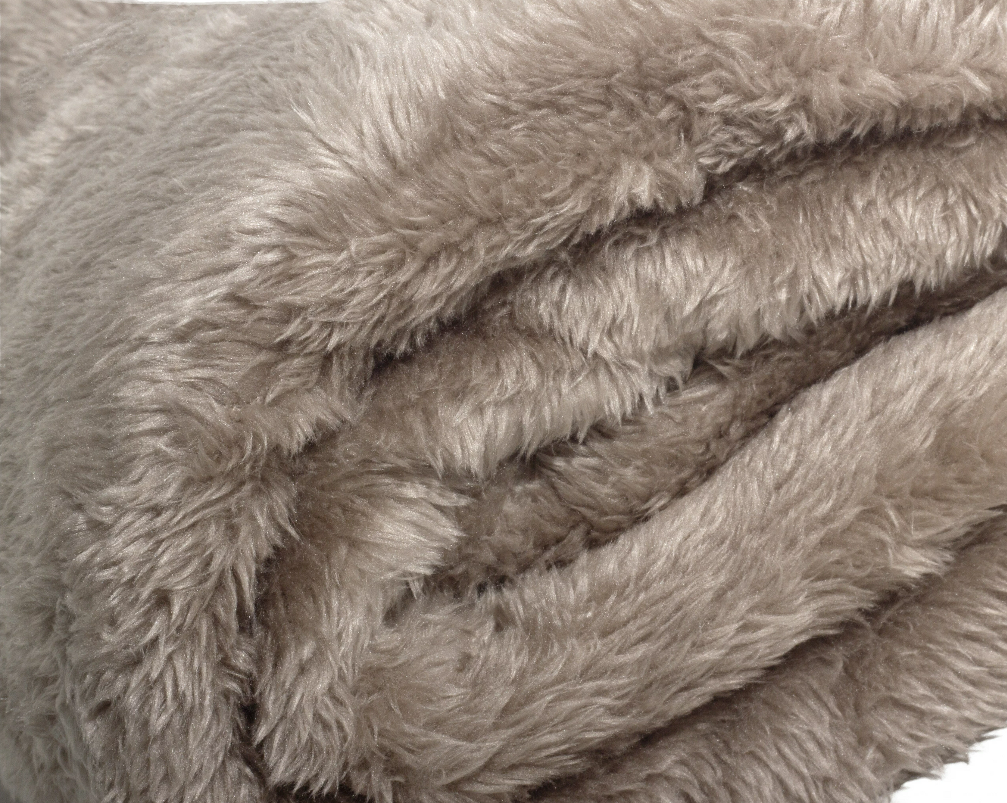 Teddy plaid Diep Taupe