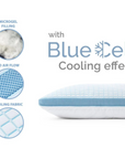 3D Blue Cell Tech Verkoelend Microgel Kussen